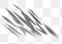 PNG abstract shadow effect, transparent background