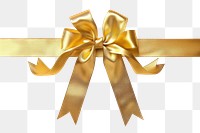 PNG Gold gift ribbon backgrounds gold bow.