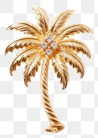PNG Brooch of palm tree accessories accessory jewelry.