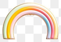 PNG Brooch of rainbow architecture arched logo.