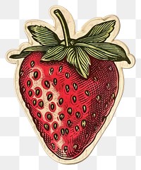 Strawberry shape ticket accessories accessory produce