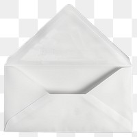 PNG  White opened envelope letterbox mailbox