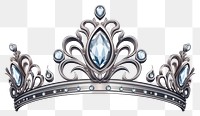 PNG Crown jewelry silver tiara. 