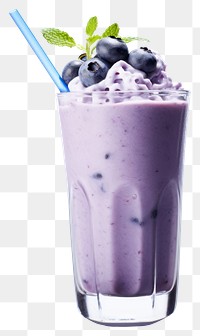 PNG Blueberry smoothie milkshake drink fruit. 