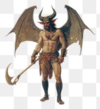 PNG A Devil art illustration man.