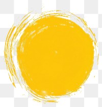 PNG A yellow dot illustration art brushstroke.