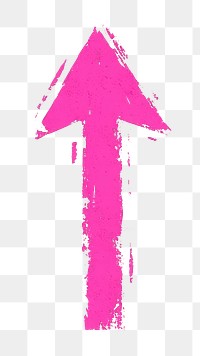 PNG A pink arrow background vibrant graphic.