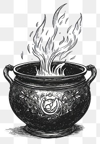 PNG Cauldron illustration cauldron art.