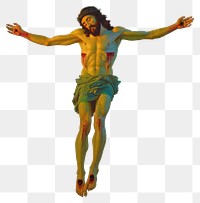 PNG Jesus art representation crucifixion.