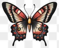 PNG Butterfly illustration insect design.