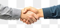 PNG Business handshake collaboration professional partnership.