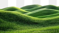 PNG Green grassy rolling hills landscape scenery nature.