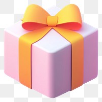 PNG Gift box icon illustration decoration colorful.