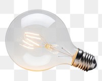 PNG Glass lighting bulb lightbulb electricity illuminated. 