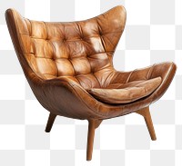 PNG Chair furniture modern brown.