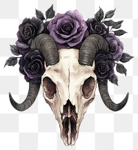 PNG Roses art gothic purple.