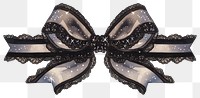 PNG Glitter bow lace accessories accessory.