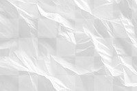 PNG Texture of crumpled white paper background folds clothing.