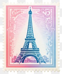 PNG Eiffel Tower in France postage france eiffel.