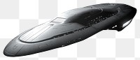 PNG UFO ship spaceship dark transportation.