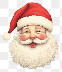 PNG Portrait baby representation santa claus. 