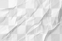 PNG Plain white paper texture background crumpled design clothing.