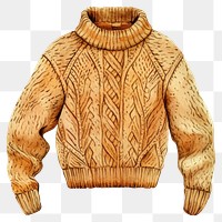 PNG Sweater sweater illustration clothing.