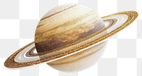 PNG Saturn shape collage astronomy universe planet.