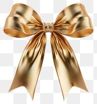 PNG Elegant golden ribbon bow illustration accessories decorative.