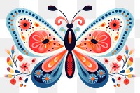 PNG A butterfly pattern art creativity. 