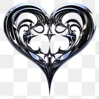 PNG Heartshape design illustration chandelier.