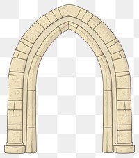 PNG Traditional Gothic pointed arch architecture arched stone.