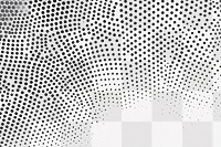 PNG Halftone white-cream background texture pattern design.