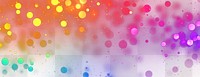 PNG Rainbow blurred bokeh light background pattern art lighting.