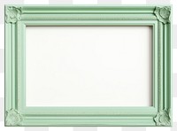 PNG Vintage green frame rectangular.