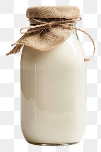 PNG Cottagecore milk jar beverage dairy farmhouse.