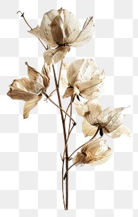 PNG Cottagecore dried flower flowers art dried flowers.