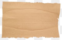 PNG Brown ripped paper background vintage texture.