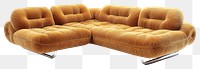 PNG 3 seats with L shape yellow corduroy teddy sofa with chrome base furniture contemporary sectional.