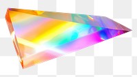 PNG Abstract prism light effect rainbow accessories reflection.