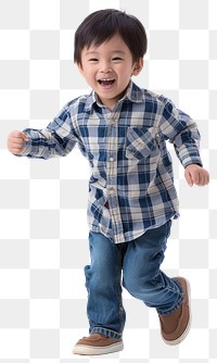 PNG Asian boy is running happy photography child.