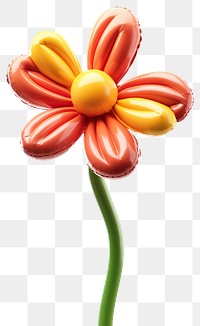 PNG A balloon animal flower art confectionery asteraceae.