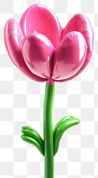 PNG Tulip balloon flower design.