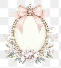 PNG Oval pastel vitage frame vintage illustration accessories.