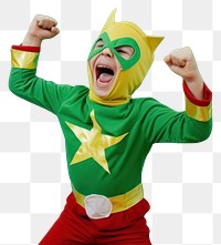 PNG Child superhero costume excitement