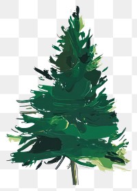 PNG Clipart christmas tree illustration digital green.