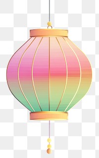 PNG Abstract Chinese lantern gradient colors traditional.