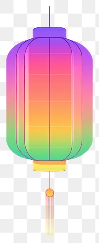 PNG Square Chinese lantern illustration gradient traditional.