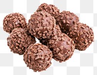 PNG Chocolate balls confectionery dessert sweets.