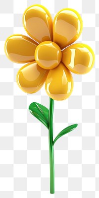 PNG Flower art yellow confectionery.